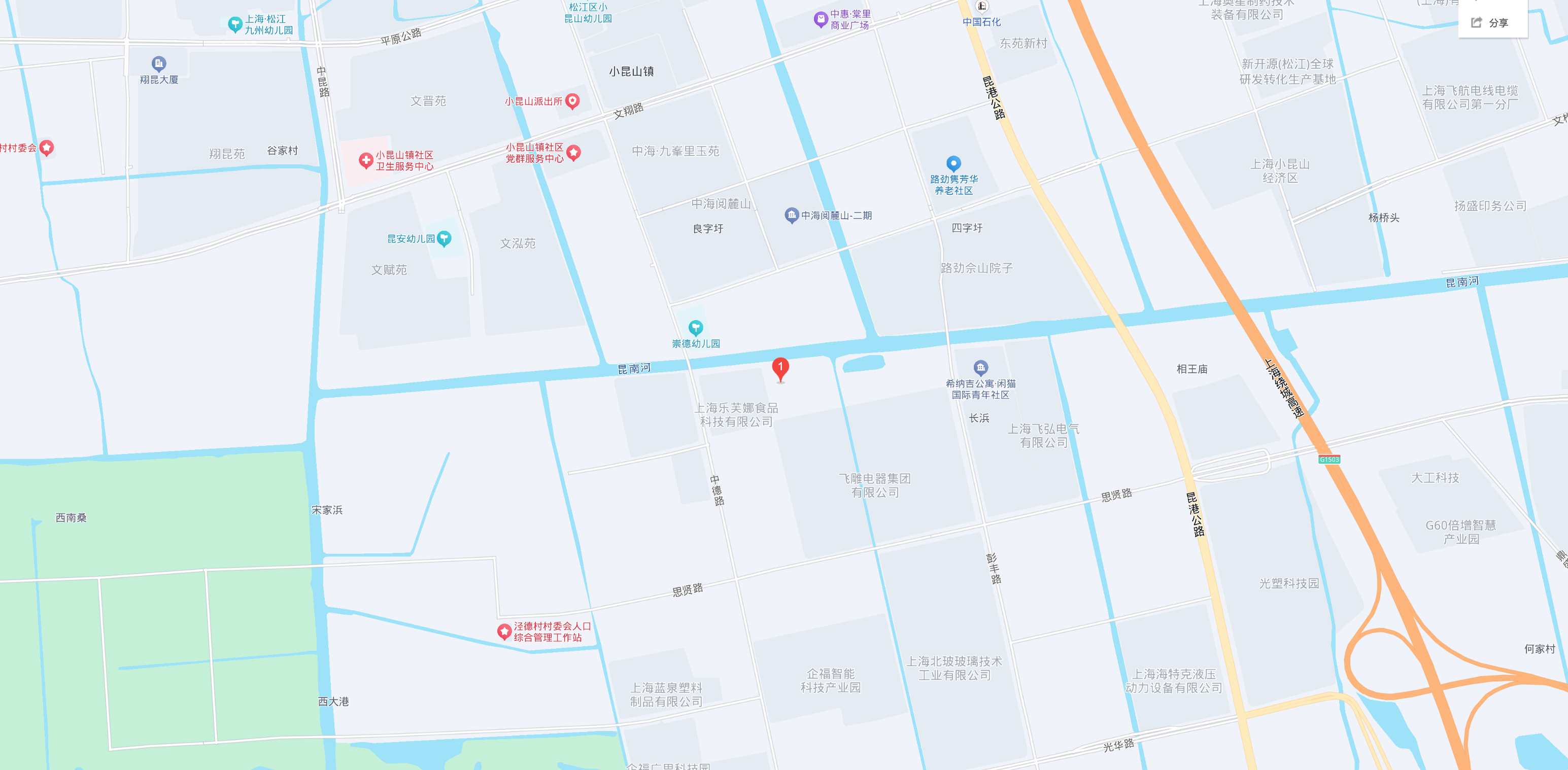 公司位置地图